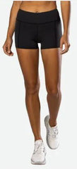 Nathan Interval Bike Shorts 3" - BRIGHT LIME