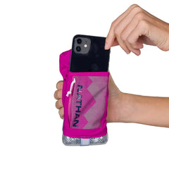 Nathan Quick Squeeze Plus Insulated 12oz - MAGENTA / ESTATE BLUE