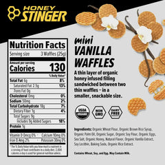 Honey Stinger Mini Waffles - HONEY