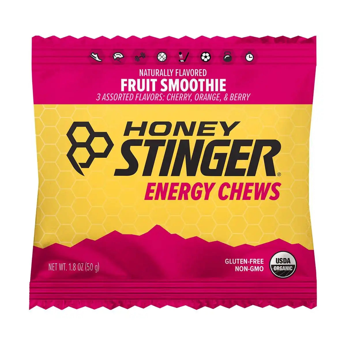 Honey Stinger Organic Energy Chews - FRUIT SMOOTHIE