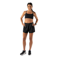 rabbit Hopper Relax High Rise 4" Short - BLACK