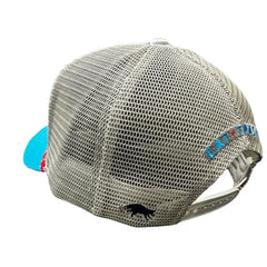 Fleet Feet Nashville Trucker Hat - GREEN / PINK / RUN FAST