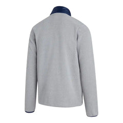Saucony Rested Sherpa Quarter-Zip - FLEET FEET SUMMER SOULSTICE -- SODALITE HEATHER