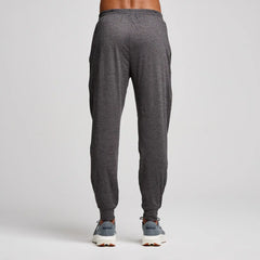 Saucony Triumph Pant - CARBON HEATHER