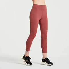 Saucony Fortify Crop Tight 2023 - APPLE BUTTER
