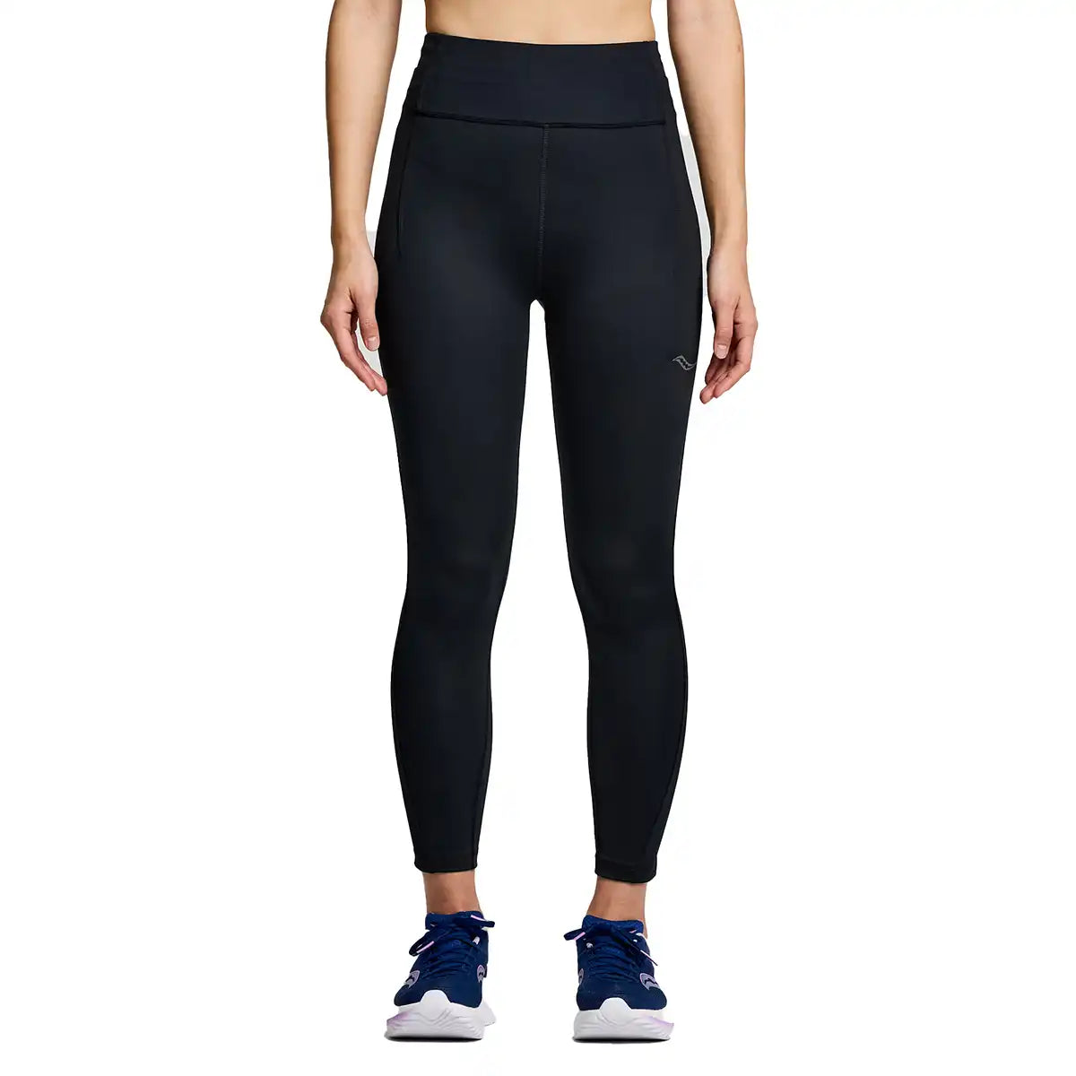Saucony Fortify Crop Tight - Fleet Feet Exclusive - BLACK