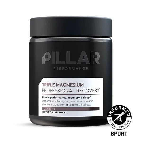 PILLAR Performance Triple Magnesium Professional Recovery - 90 tablets