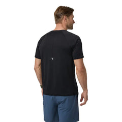 Vuori Short Sleeve Precept Tee - BLACK