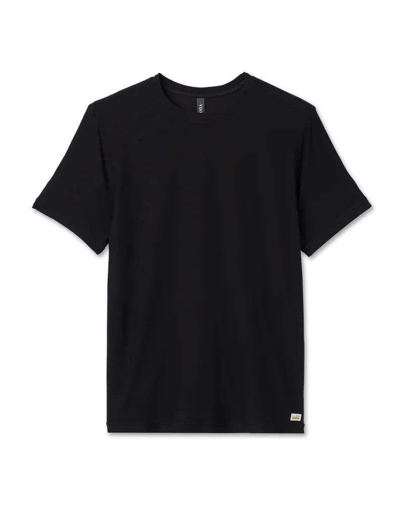 Vuori Strato Tech Tee - BLACK