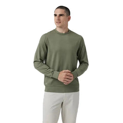 Vuori Ponto Performance Crew - DARK METAL HEATHER