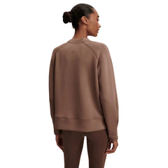 Varley Zosia Crew Midlayer - COFFEE QUARTZ