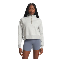 Vuori Restore Half Zip Hoodie - WASHED BLACK