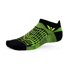 Swiftwick Aspire Zero Socks - BLACK BLUE WAVE