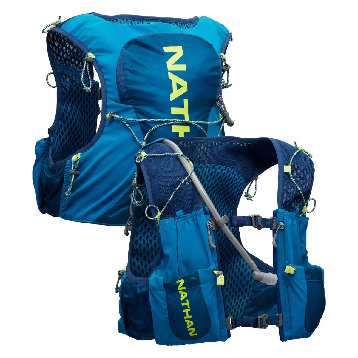 Nathan VaporAir 3.0 7L Hydration Pack - DEEP BLUE / SAFETY YELLOW