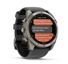 Garmin fenix 8 Pro AMOLED - 51mm - TITANIUM / GRAPHITE