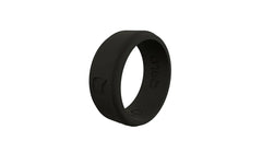 Qalo Step Edge Q2X Silicone Ring - Black