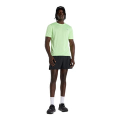 New Balance Athletics Run T-Shirt - AFTERGLOW HEATHER