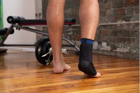 Pro-Tec Targeted Gel Compression Achilles Sleeve - BLACK