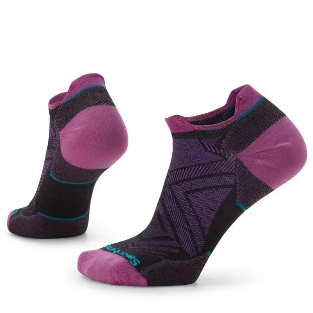 Smartwool Run Zero Cushion Low Ankle Sock - CHARCOAL