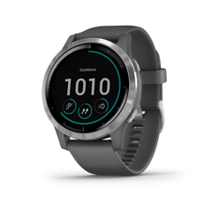 Garmin Vivoactive 4 - SHADOW GRAY/SILVER